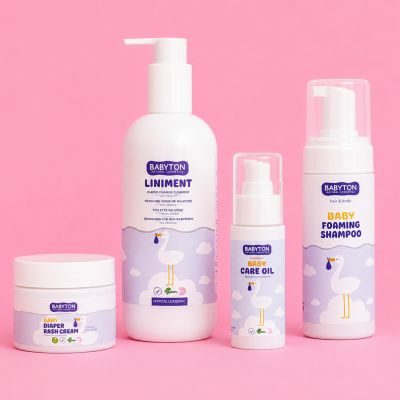Babyton Natuurlijke Foaming Baby Shampoo - 150ml Babyton Natuurlijke Foaming Baby Shampoo - 150ml