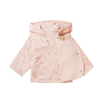 Noppies Vest Omkeerbaar Naper Print Rose Smoke 50