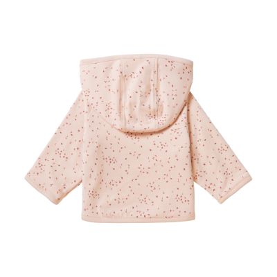 Noppies Vest Omkeerbaar Naper Print Rose Smoke 50