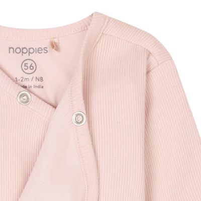 Noppies Narellan Lange Mouwen Romper - Rose Smoke - Mt. 56