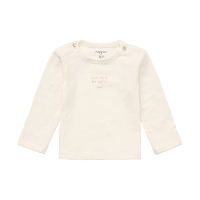 Noppies Neisse Shirt Met Lange Mouwen - Maat 50 - Egret 