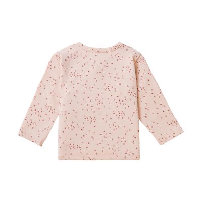 Noppies T-Shirt Overslag Nantes Print Rose Smoke 56