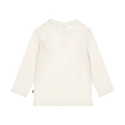 Dirkje Pinguin T-shirt - Maat 68 - Offwhite