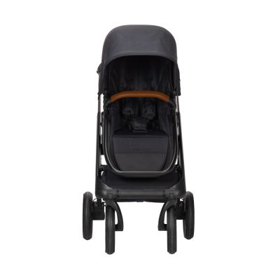 Dubatti One E5 Kinderwagen 2-in-1 Black Frame Black/Cognac