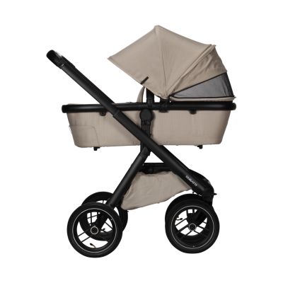 Dubatti One E5 Kinderwagen 2-in-1 Sand Frame Black/Black