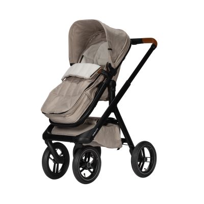 Dubatti One E5 Kinderwagen 2-in-1 Sand Frame Black/Cognac