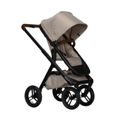 Dubatti One E5 Kinderwagen 2-in-1 Sand Frame Black/Dark Brown