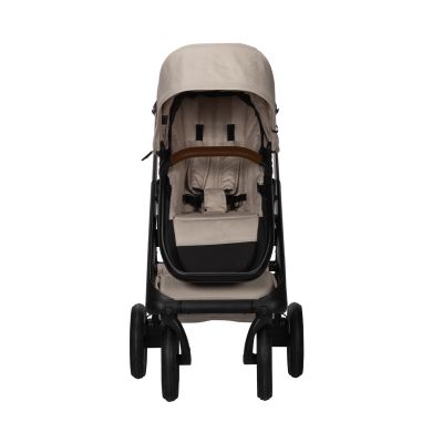 Dubatti One E5 Kinderwagen 2-in-1 Sand Frame Black/Dark Brown