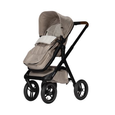 Dubatti One E5 Kinderwagen 2-in-1 Sand Frame Black/Dark Brown