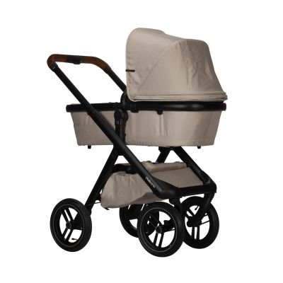 Dubatti One E5 Kinderwagen 2-in-1 Sand Frame Black/Dark Brown