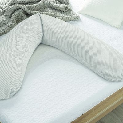 Theraline Original Voedingskussen Parelgrijs 170 x 34 cm