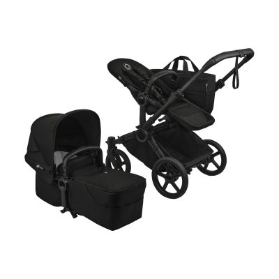 Bugaboo Donkey 6 Single Kinderwagen 2-in-1 - Renew - Black/Heritage Black Bugaboo Donkey 6 Single Kinderwagen 2-in-1 - Renew - Black/Heritage Black