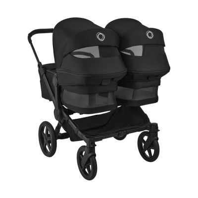 Bugaboo Donkey 6 Twin Ultieme Newborn Bundel - Black/Heritage Black