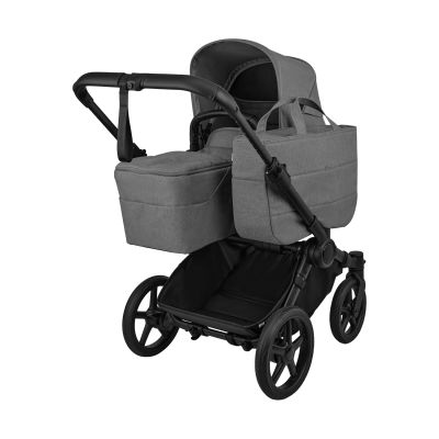 Bugaboo Donkey 6 Single Kinderwagen 2-in-1 - Essentiël Bundel - Black/Moon Grey Bugaboo Donkey 6 Single Kinderwagen 2-in-1 - Essentiël Bundel - Black/Moon Grey