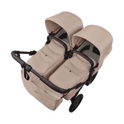 Bugaboo Donkey 6 Twin Essentiële Bundel - Black/Desert Taupe Bugaboo Donkey 6 Twin Essentiële Bundel - Black/Desert Taupe
