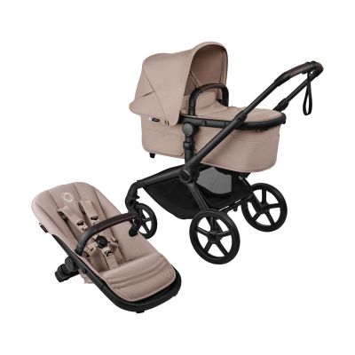 Bugaboo Fox 5 Renew Kinderwagen 2-in-1 - Essential Bundel - Black / Desert Taupe