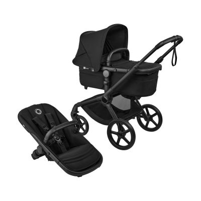Bugaboo Fox 5 Renew Kinderwagen 4-in-1 - Newborn Bundel - Black / Heritage Black
