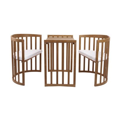 Waldin Oval Combibed 7‑in‑1 - Vintage inclusief matras Waldin Oval Combibed 7‑in‑1 - Vintage inclusief matras