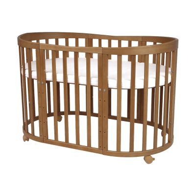 Waldin Oval Combibed 7‑in‑1 - Vintage inclusief matras Waldin Oval Combibed 7‑in‑1 - Vintage inclusief matras