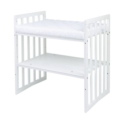 Waldin Oval Combibed 7‑in‑1 - White inclusief matras Waldin Oval Combibed 7‑in‑1 - White inclusief matras