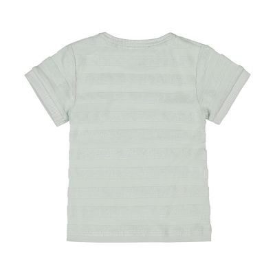 Dirkje T-Shirt Korte Mouw - Maat 68 - Terry - Bright Blue