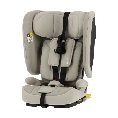 Puck autostoel JIM-sand opvouwbaar Groep 1/2/3 (76-150 cm)