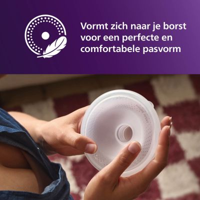 Philips Avent Borstkolf - Handsfree Enkelzijdig + Melkbewaarzakje
