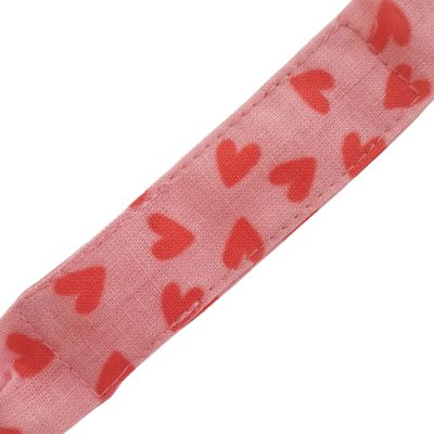 Chewies & More Speenkoord - Hartjes - Rood/Roze