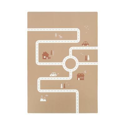 Puck Playmat Road - Brown Sandy