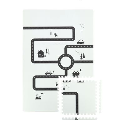 Puck Playmat Road - Sandy Black