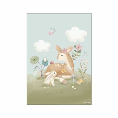 Little Dutch Poster - Forest Garden - A3