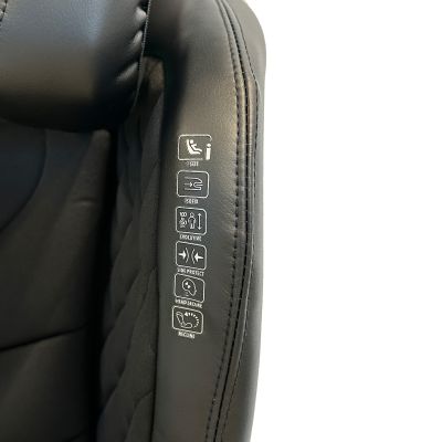 Puck Autostoel Enzo Leather Zwart I-size/Isofix