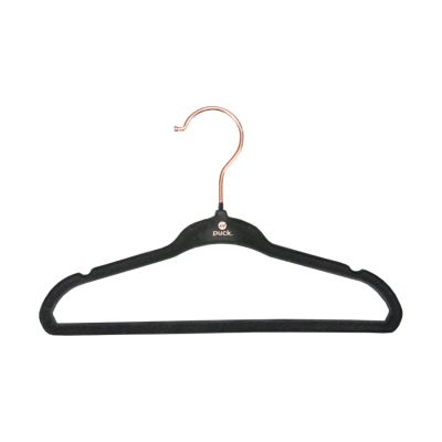 Puck Kledinghanger Velours Zwart (6 stuks) Puck Kledinghanger Velours Zwart (6 stuks)