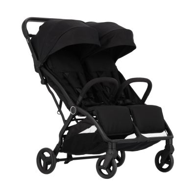 Puck tweeling compact buggy Nicky zwart