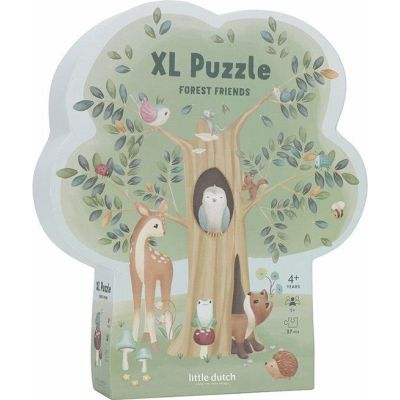 Little Dutch Vloerpuzzel Forest Friends FSC