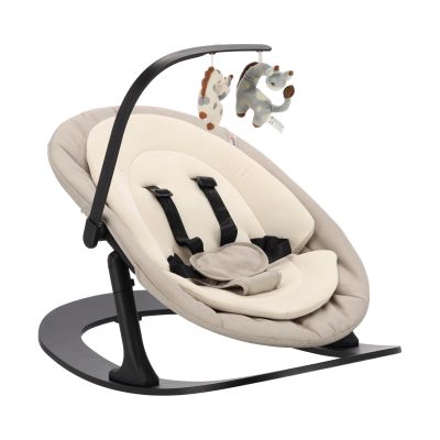 Qute Q-Sittle Eetstoel & Rocker - Full Black/Brown/Sand Qute Q-Sittle Eetstoel & Rocker - Full Black/Brown/Sand