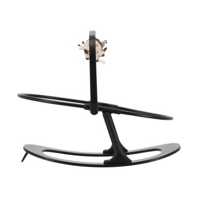 Qute Q-Sittle Newborn Rocker Black + Bekleding Sand Qute Q-Sittle Newborn Rocker Black + Bekleding Sand