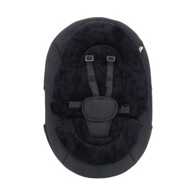 Qute Q-Sittle Newborn Rocker Black + Bekleding Black