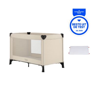 Qute Q-Sleep Campingbed Easyfold + Q-Matti Matras incl. Hoes