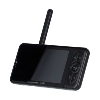 Qute Beeldbabyfoon Q-Connection Smart WIFI 2-IN-1 5HD - Zwart