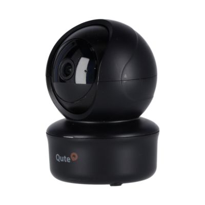 Qute Beeldbabyfoon Q-Connection Smart WIFI 2-IN-1 5HD - Zwart