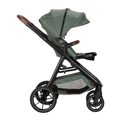 Qute Kinderwagen Q-Journey Groen - Zwart Frame