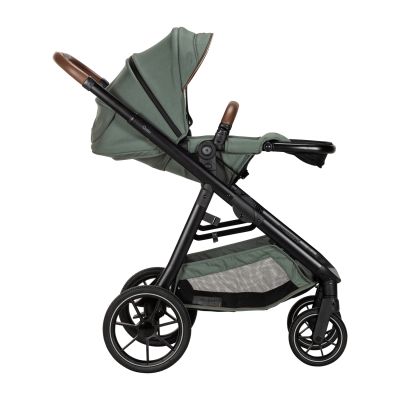 Qute Kinderwagen Q-Journey Groen - Zwart Frame
