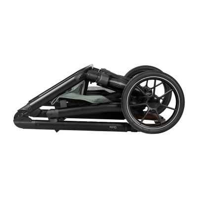 Qute Kinderwagen Q-Journey Groen - Zwart Frame