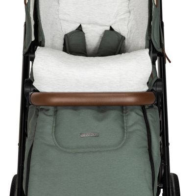 Qute Kinderwagen Q-Journey Groen - Zwart Frame