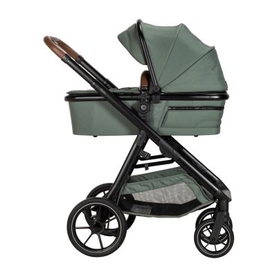 Qute Kinderwagen Q-Journey Groen - Zwart Frame