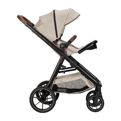 Qute Kinderwagen Q-Journey Taupe - Zwart Frame Qute Kinderwagen Q-Journey Taupe - Zwart Frame