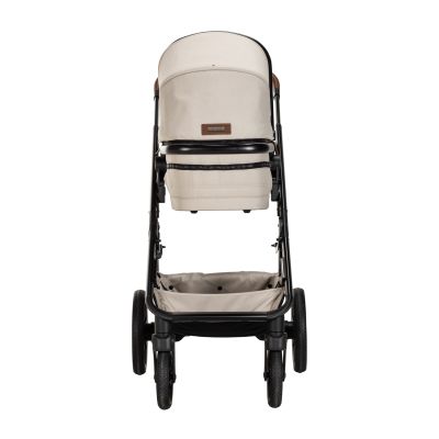 Qute Kinderwagen Q-Journey Taupe - Zwart Frame Qute Kinderwagen Q-Journey Taupe - Zwart Frame