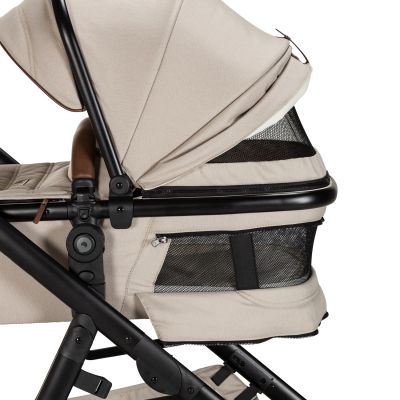 Qute Kinderwagen Q-Journey Taupe - Zwart Frame Qute Kinderwagen Q-Journey Taupe - Zwart Frame
