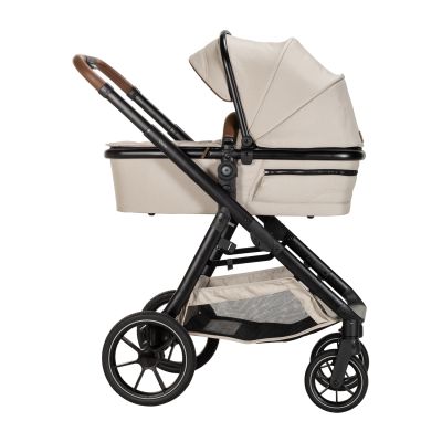Qute Kinderwagen Q-Journey Taupe - Zwart Frame Qute Kinderwagen Q-Journey Taupe - Zwart Frame